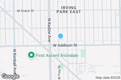 Map image of the property - 3617 N Troy St