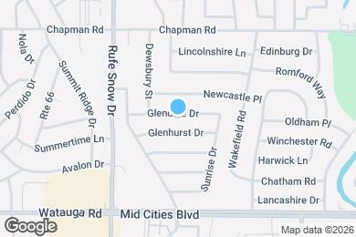Map image of the property - 6900 Glendale Dr