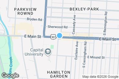 Map image of the property - 600 Pleasant Ridge Ave