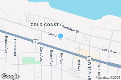 Map image of the property - 11871 Lake Ave