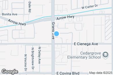 Map image of the property - Townhouse Covina Apts