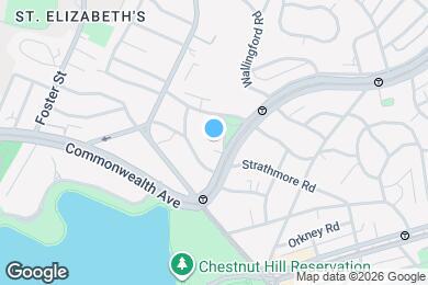 Map image of the property - 1845 Commonwealth Ave