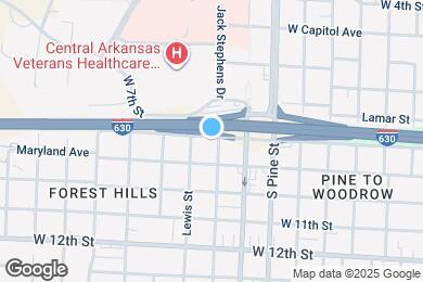 Map image of the property - 800 S Elm St