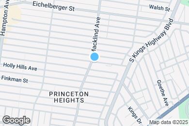 Map image of the property - 5832 Macklind Ave