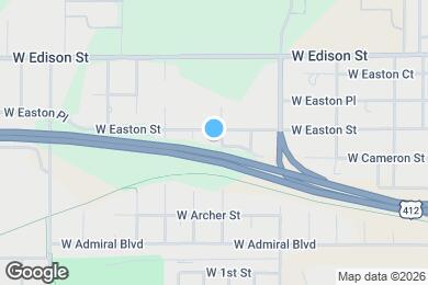 Map image of the property - 302 N 35th West Ave