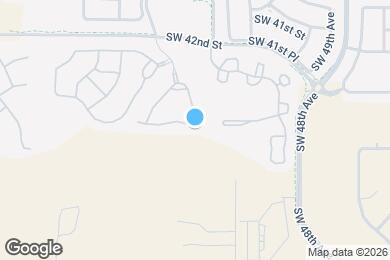 Map image of the property - 4500 SW 52nd Cir