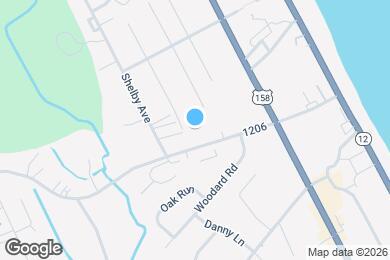 Map image of the property - 214 W Kitty Hawk Rd