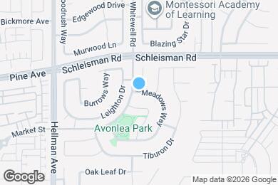 Map image of the property - 1 Meadows Way