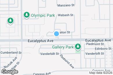 Map image of the property - 6562 Eucalyptus Ave