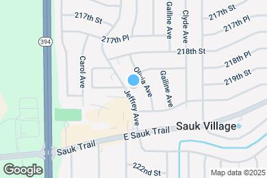 Map image of the property - 21907 Jeffrey Ave
