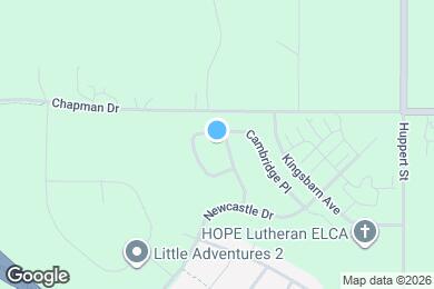 Map image of the property - 3535 Seven Oaks St