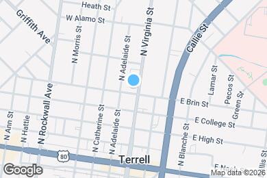 Map image of the property - 501 N Virginia St