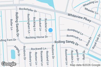 Map image of the property - 66 Rockefeller Dr