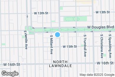 Map image of the property - 1420 S Central Park Ave