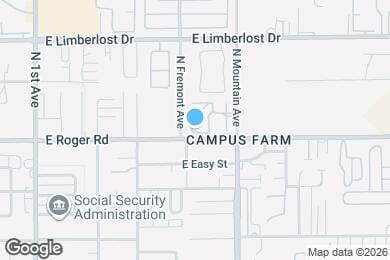 Map image of the property - 1257 E Weimer Cir