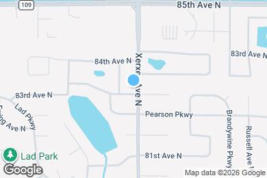 Map image of the property - 3100 83rd Ave N