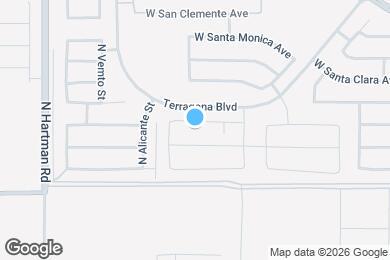 Map image of the property - 36121 W San Ildefanso Ave