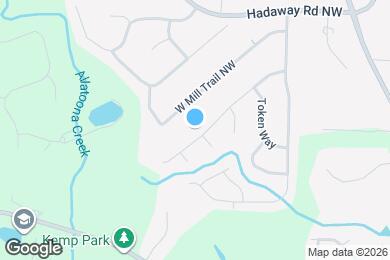 Map image of the property - 1029 Peace Dr