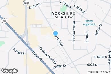 Map image of the property - 5913 Wasatch Dr