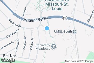 Map image of the property - 3068 Bellerive Dr