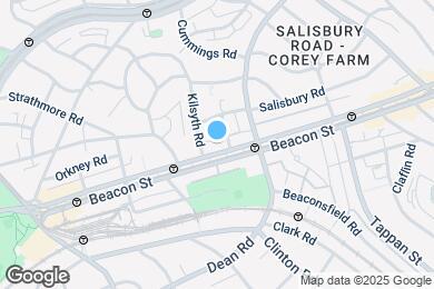 Map image of the property - 1802 Beacon St