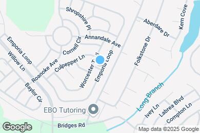 Map image of the property - 468 Emporia Loop
