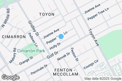 Map image of the property - 3375 Holly Dr