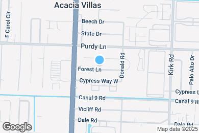 Map image of the property - 4375 Forest Ln