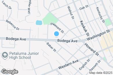 Map image of the property - 208 Bodega Ave