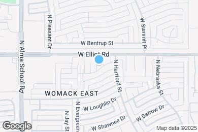 Map image of the property - 710 W Alamo Dr