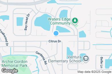 Map image of the property - 327 Blue Bayou Dr