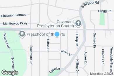Map image of the property - 4905 Ascot Ln