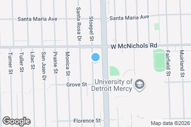 Map image of the property - 16890 Stoepel St