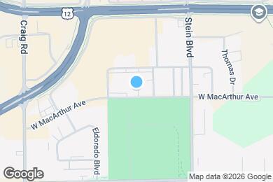 Map image of the property - 912 W MacArthur Ave