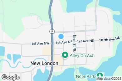 Map image of the property - 21 1st Ave NE