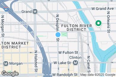 Map image of the property - 349 N Desplaines St
