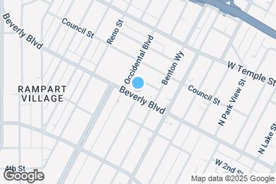 Map image of the property - 2731 Beverly Blvd