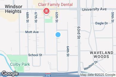 Map image of the property - 1039 65th St
