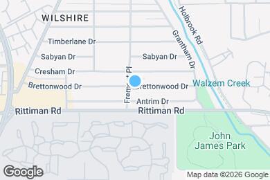 Map image of the property - Room in Single Family Home on Brettonwood Dr