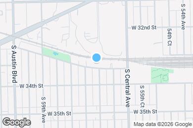 Map image of the property - 5708 W Park Ave