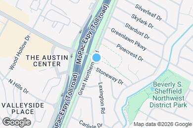 Map image of the property - 3104 Stoneway Dr