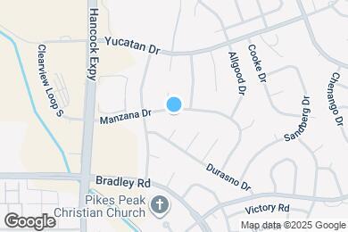 Map image of the property - 4945 Manzana Dr
