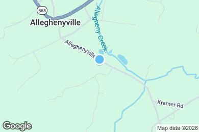 Map image of the property - 1104 Alleghenyville Rd