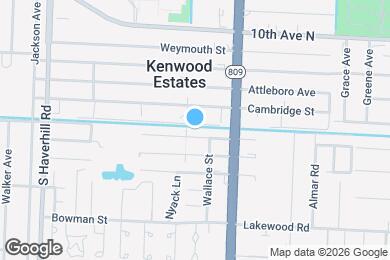 Map image of the property - 4609 Clemens St