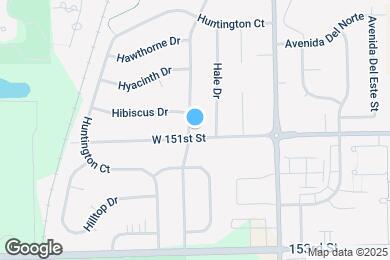 Map image of the property - 15059 Highland Ave