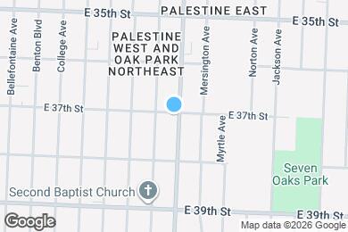 Map image of the property - 3700 Cleveland Ave.