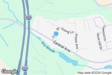 Map image of the property - 587 Central Ave