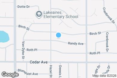 Map image of the property - 2163 Randy Ave