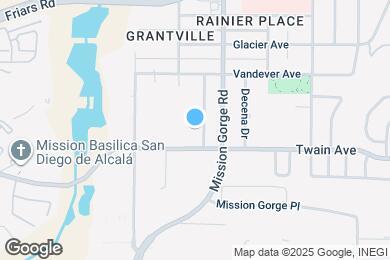 Map image of the property - 4040 Twain Ave