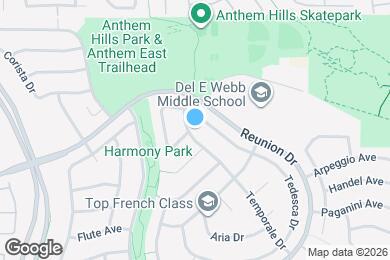 Map image of the property - 1342 Temporale Dr